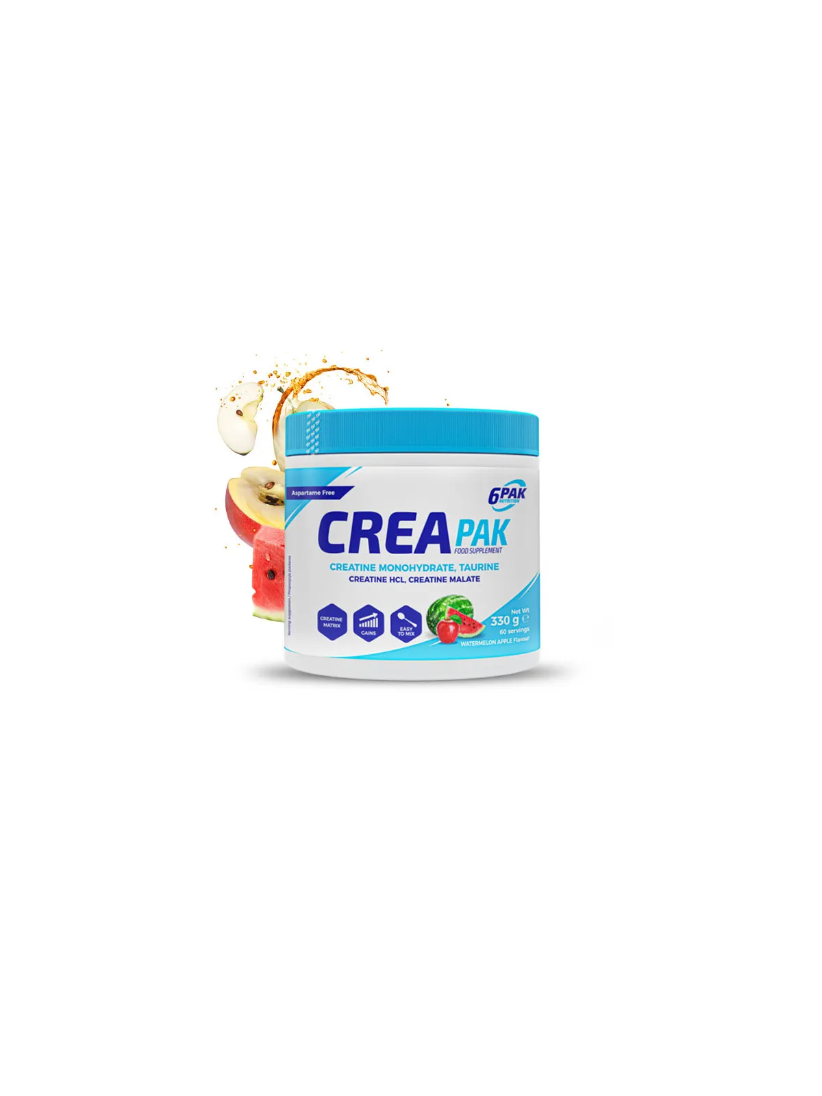 Kreatyna CREA PAK - 330g - Cztery formy kreatyny