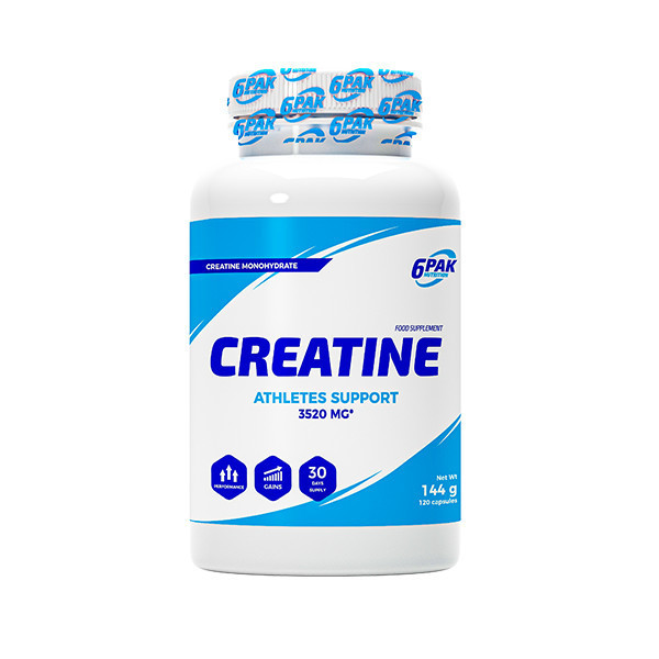 Creatine - Monohydrat kreatyny w kapsułkach - 120 kaps.