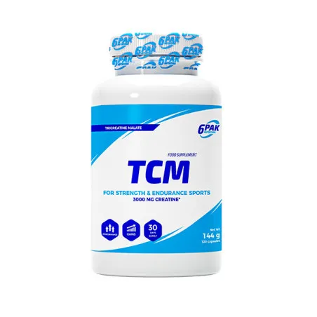 TCM - Tri-Creatine Malate - 120 kaps.