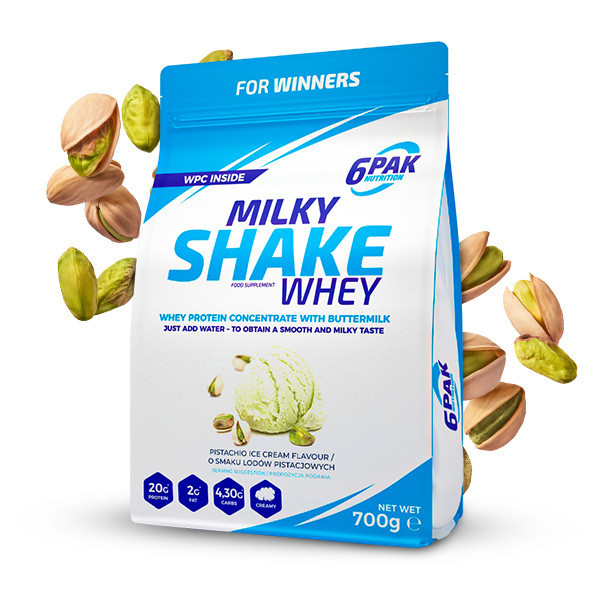 Odżywka białkowa Milky Shake Whey - 700g - Pistachio Ice Cream