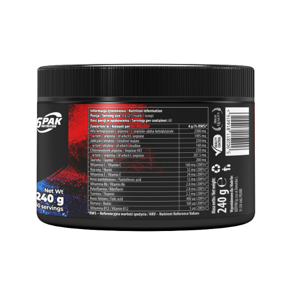 Pre-workout BOOM - 240g