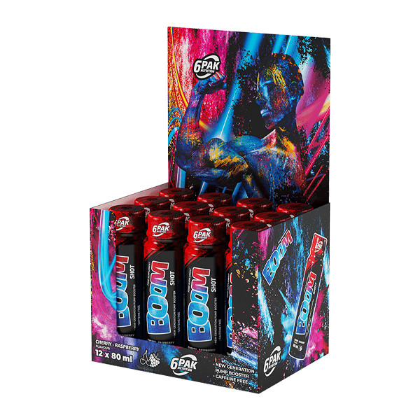 Pre-workout Boom Shot BOX - 12x80ml