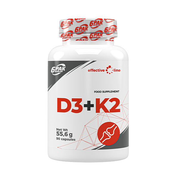 Vitamin D3 + K2 - 90 kaps.