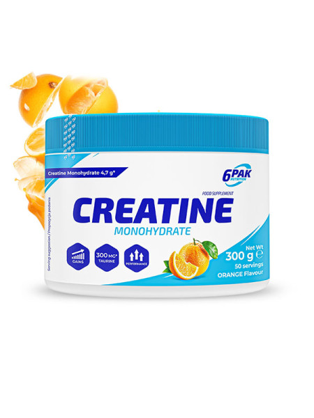 Creatine Monohydrate - Kreatyna w proszku - 300g - Orange