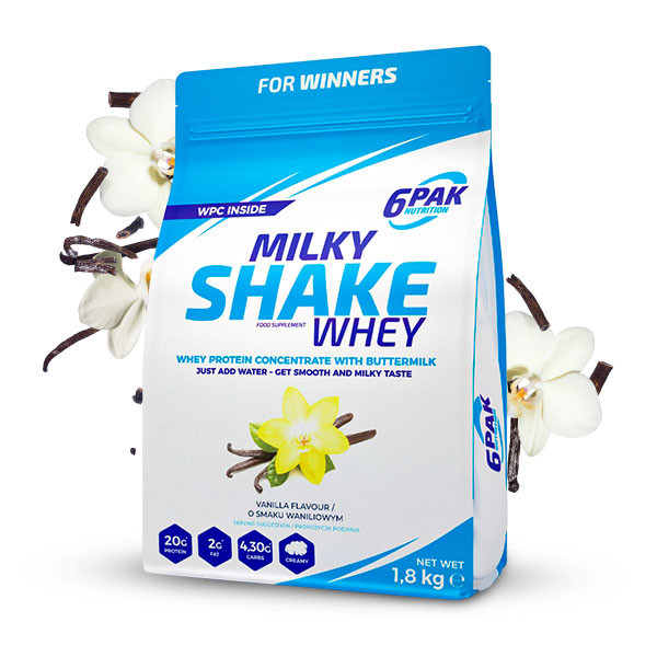 Odżywka białkowa Milky Shake Whey - 1800g - Vanilla