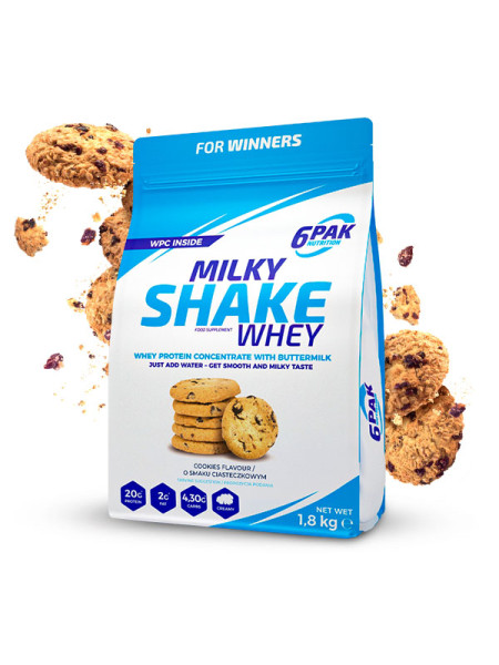 Odżywka białkowa Milky Shake Whey - 1800g - Cookies