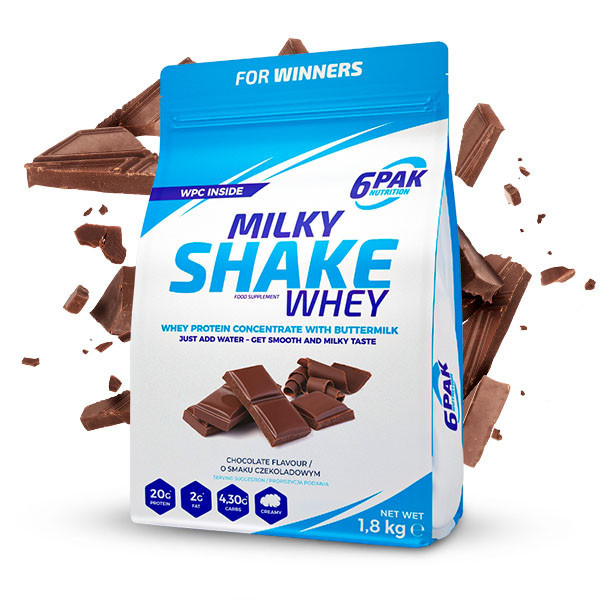 Odżywka białkowa Milky Shake Whey - 1800g - Chocolate