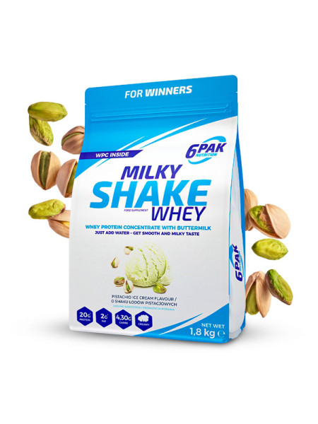 Odżywka białkowa Milky Shake Whey - 1800g - Pistachio Ice Cream
