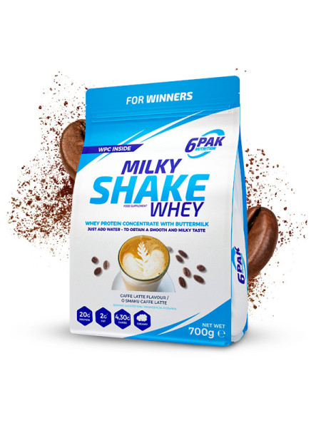 Odżywka białkowa Milky Shake Whey - 700g - Caffe Latte Odżywka białkowa Milky Shake Whey - 700g - Caffe Latte