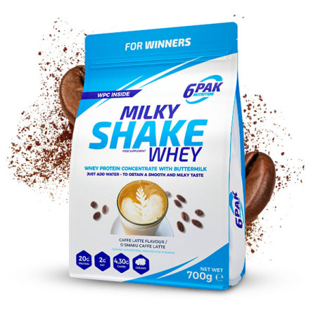 Odżywka białkowa Milky Shake Whey - 700g - Caffe Latte