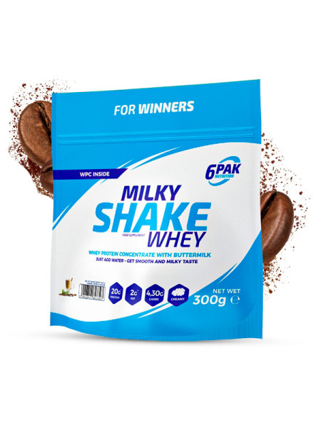 Odżywka białkowa Milky Shake Whey - 300g - Caffe Latte