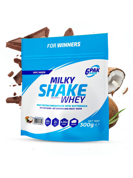 Odżywka białkowa Milky Shake Whey - 300g - Coconut-Chocolate