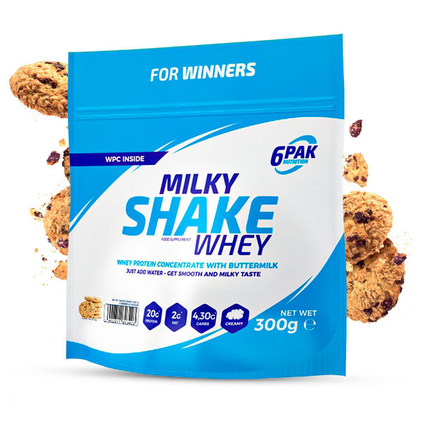 Odżywka białkowa Milky Shake Whey - 300g - Cookies