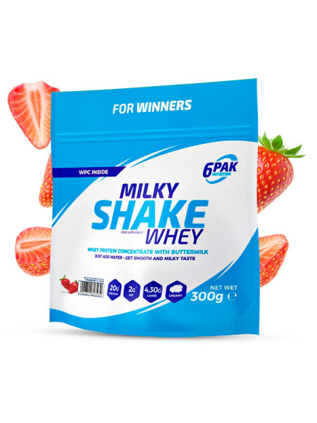 Odżywka białkowa Milky Shake Whey - 300g - Strawberry