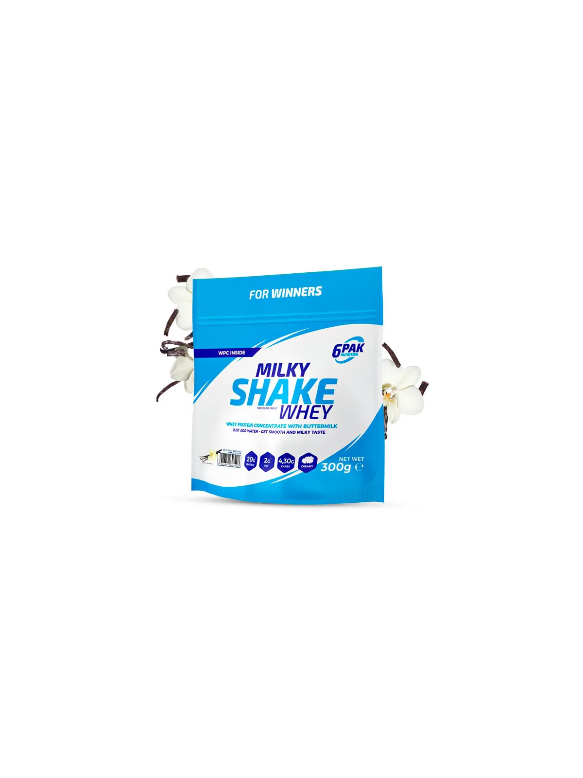 Odżywka białkowa Milky Shake Whey - 300g - Vanilla