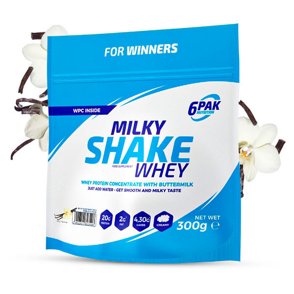 Odżywka białkowa Milky Shake Whey - 300g - Vanilla