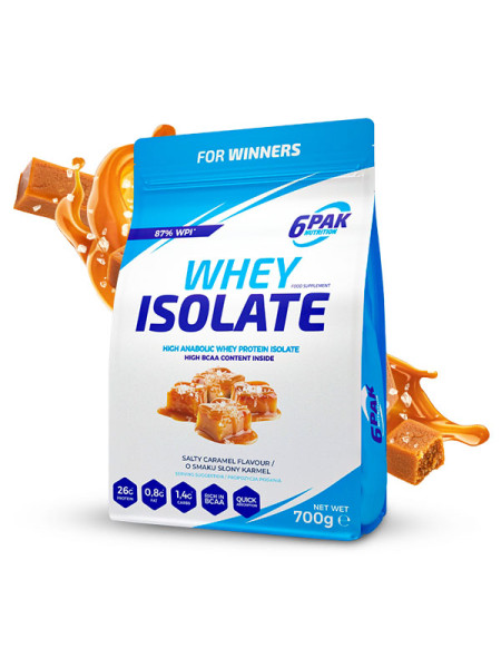Whey Isolate - 700g - Salted Caramel Whey Isolate - 700g - Salted Caramel