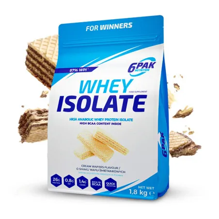 Whey Isolate - 1800g - Cream Wafers