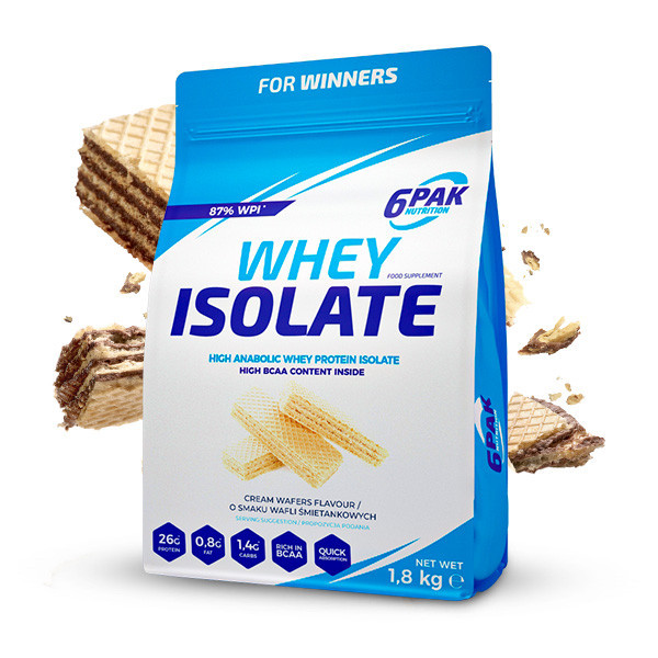 Whey Isolate - 1800g - Cream Wafers