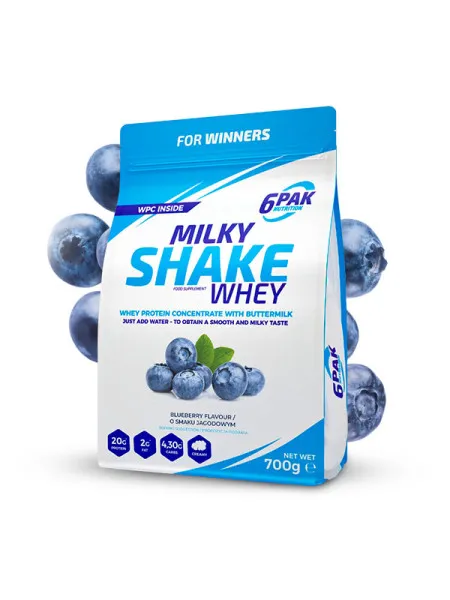 Odżywka białkowa Milky Shake Whey - 700g - Blueberry