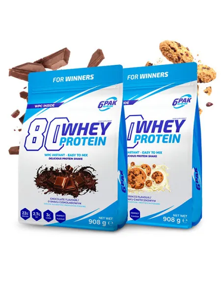 80 Whey Protein - 2x908g