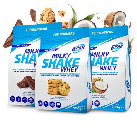 Milky Shake Whey - 3x700g