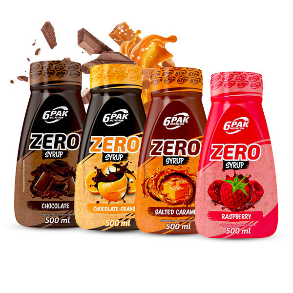 Zestaw czterech smaków SOSÓW ZERO OD 6PAK Nutrition