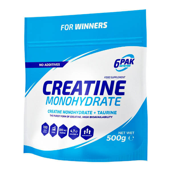 Creatine Monohydrate Pure - Monohydrat kreatyny w proszku - 500g