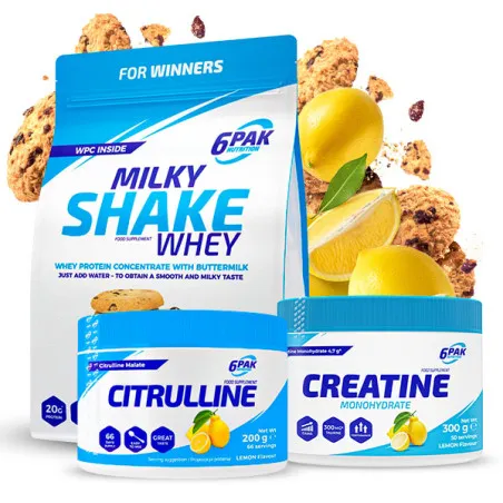 Milky Shake Whey + Creatine + Citrulline