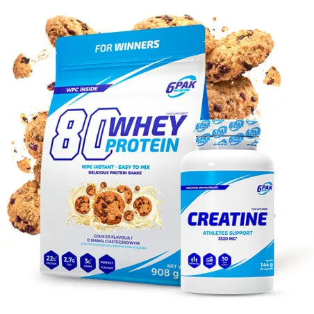 80 Whey Protein & Creatine