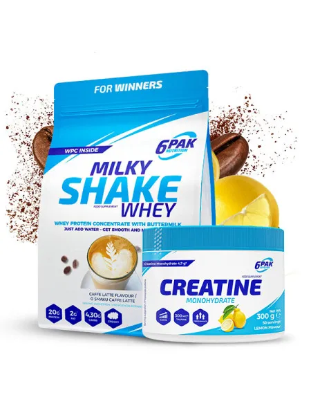 Delicious Milky Shake Whey + Creatine
