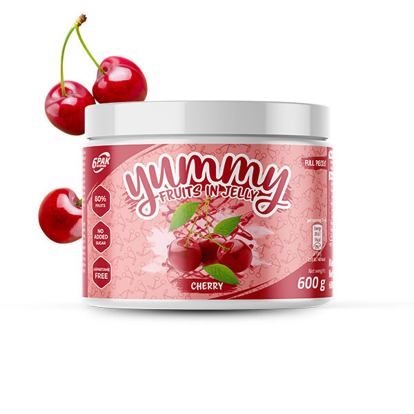 Yummy Fruits in Jelly Cherry - Frużelina wiśniowa - 600g