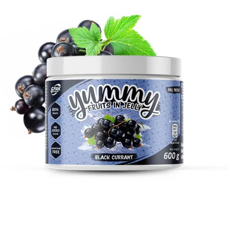 Yummy Fruits in Jelly Black Currant - Frużelina porzeczkowa - 600g