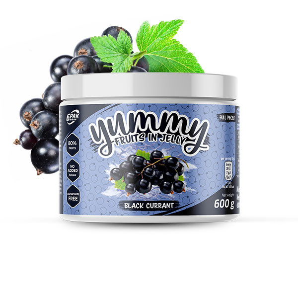 Yummy Fruits in Jelly Black Currant - 600g