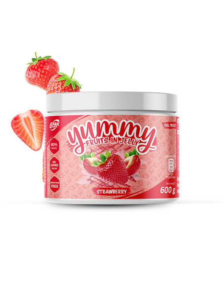 Yummy Fruits in Jelly Strawberry - Frużelina truskawkowa - 600g