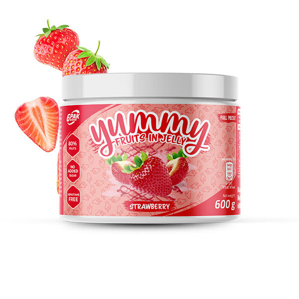 Yummy Fruits in Jelly Strawberry - 600g