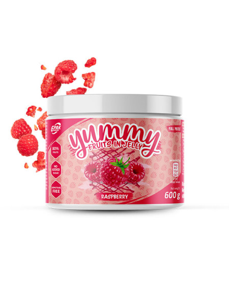 Yummy Fruits in Jelly Raspberry - Frużelina malinowa - 600g