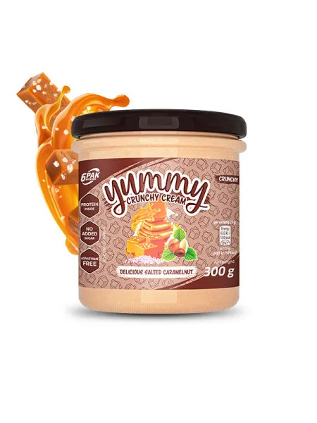 Yummy Crunchy Cream - Słony karmel - 300g