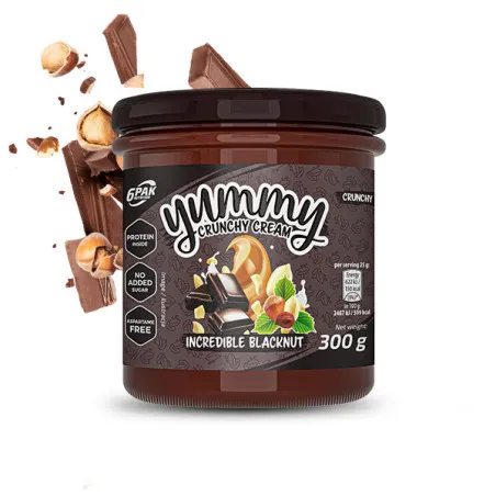 Yummy Crunchy Cream Incredible Blacknut - 300g