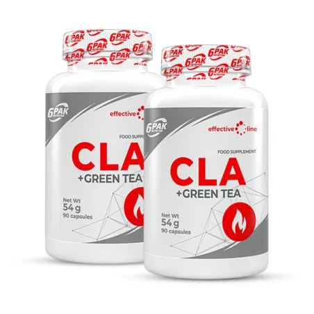 CLA + Green Tea - Zestaw Dwóch Opakowań