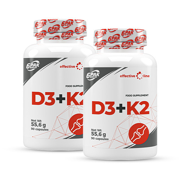 Vitamin D3 + K2 - 2x90 kaps.