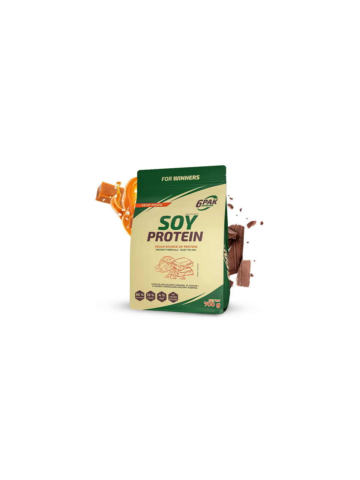 Soy Protein - 700g - Chocolate Salted Caramel
