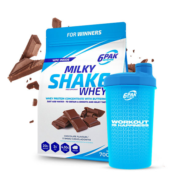 Białko Milky Shake Whey - 700g + Shaker