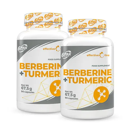 Berberine + Turmeric - 2x90 kaps.