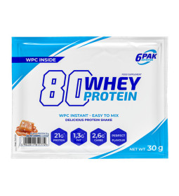 Białko 80 Whey Protein - 30g [Próbka] | Sklep 6PAK Nutrition