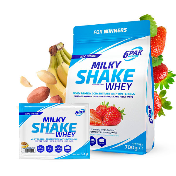 Milky Shake Whey - 700g + FREE SAMPLE