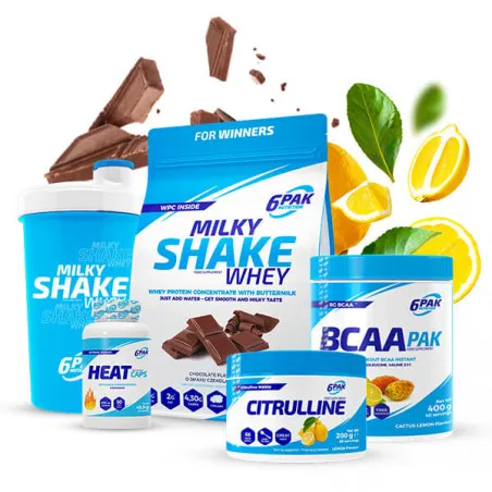Protein + BCAA + Fat Burner + Shaker