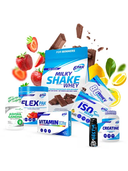 Five Bestsellers of the 6PAK Nutrition Brand + FREE GIFTS