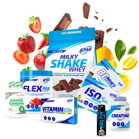 Five Bestsellers of the 6PAK Nutrition Brand + FREE GIFTS