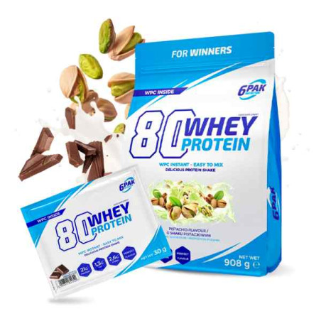 Białko 80 Whey Protein - 908g + Próbka GRATIS!